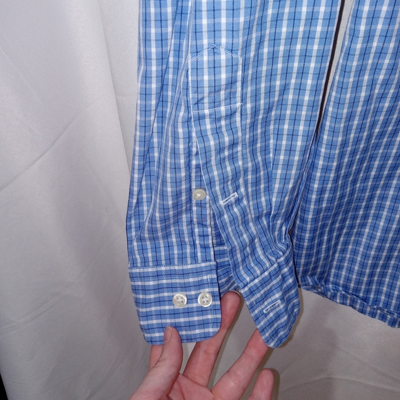 Ralph Lauren (Lot of 2) Mens Classic Fit Plaid Long Sleeve Button Shirt 18 36/37 - Picture 8 of 15